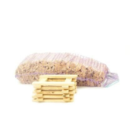 Anzündmittel in ausgewählter Ausführung – Anfeuerstäbchen Eiche 5dm³/3kg Sack – Produktansicht