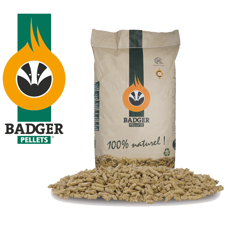 BADGER Pelletpalette, 65 Säcke à 15 kg, Ansicht 1
