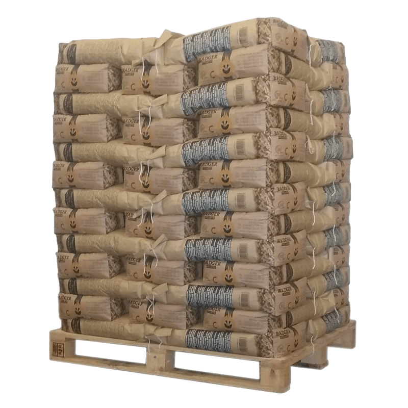 BADGER Pelletpalette, 65 Säcke à 15 kg, Ansicht 3
