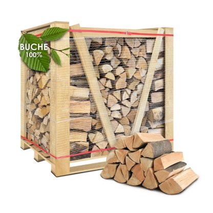 Produktansicht 1 zu Brennholz – Buche vorgelagert – 1,6 SRM (1 RM) | Scheitlänge 25 cm | naturbelassen & zur Trocknung geeignet