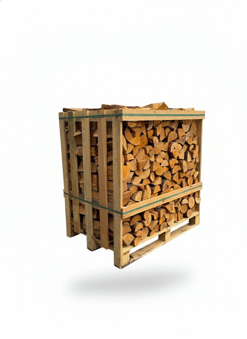 Produktansicht 1 zu Brennholz – Erle – 1,6 SRM (1 RM) | Scheitlänge 25–27 cm | ofenfertig