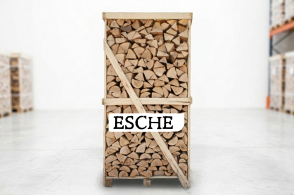 Brennholz Palette, Esche, 30/33 cm, kammergetrocknet, 2 RM, Ansicht 1