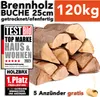 Produktansicht 1 zu Buche-Brennholz – 120kg, 25cm