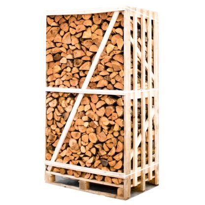 Produktansicht 1 zu Erle Kaminholz – Palette kammergetrocknetes gespalten Erle Brennholz 25cm