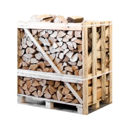 Produktansicht 1 zu Esche Kaminholz – Halbe palette kammergetrocknetes gespalten Birken/Esche Brennholz mischfeuerholz 25cm