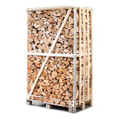 Produktansicht 1 zu Esche Kaminholz – Palette kammergetrocknetes gespalten Birken/Esche Brennholz mischfeuerholz 25cm