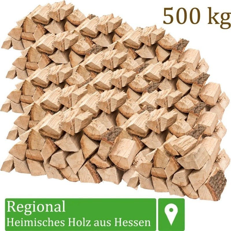 Produktansicht 2 zu Flameup Eiche (Hartholz)-Brennholz – 500 kg, ca. 25 cm