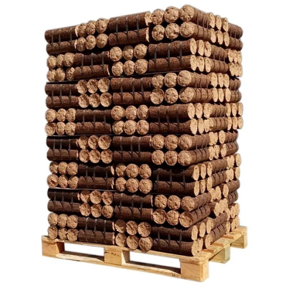 Gemischtes Pressholz aus Hart, und Weichholz, 960 kg Palette, Ansicht 1
