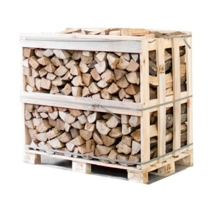 Produktansicht 1 zu Hainbuche Kaminholz – Halbe palette kammergetrocknetes gespalten Hainbuche Brennholz 25cm