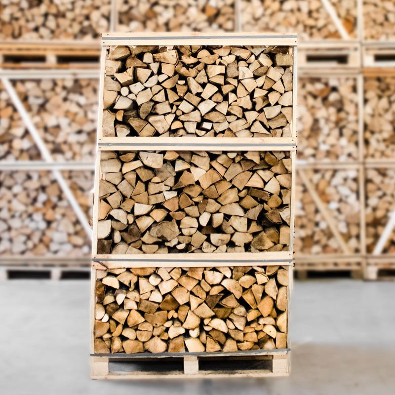 Produktansicht 5 zu Hainbuche Kaminholz – Palette kammergetrocknetes gespalten Hainbuche Brennholz 33cm