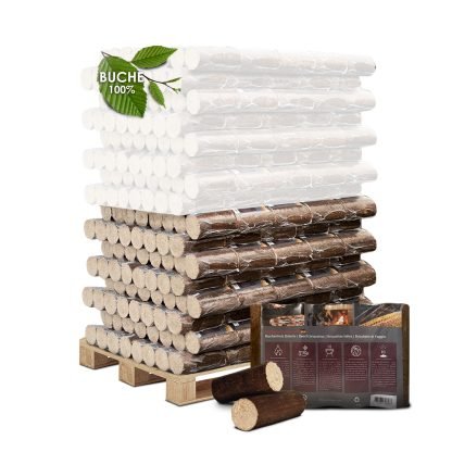 Produktansicht 1 zu Holzbriketts – Buchenholzbriketts Pollmeier Premium 480 kg