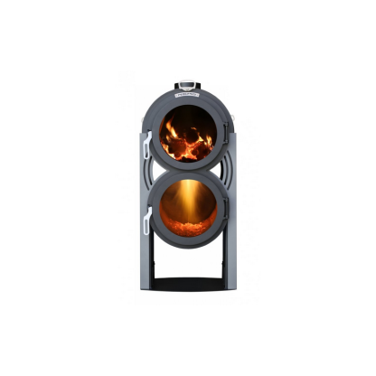 HOLZÖFEN in ausgewählter Ausführung – Doppelflammiger Holzofen – LS Pyro Nemo 12 kW – Produktansicht
