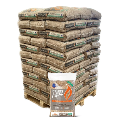 Holzpellets HP+ Wood Piveteau, 72 Säcke à 15 kg, Ansicht 1