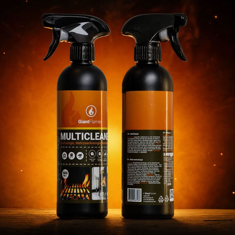 Produktansicht 2 zu Kaminanzünder von Giant Flames – Mehrzweckreiniger für Ofenglas und Grill 500 ml
