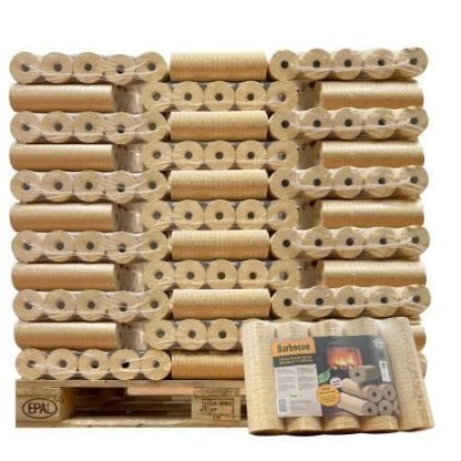PALETT in ausgewählter Ausführung – Barbecue Holzbriketts 100×10 kg – Produktansicht
