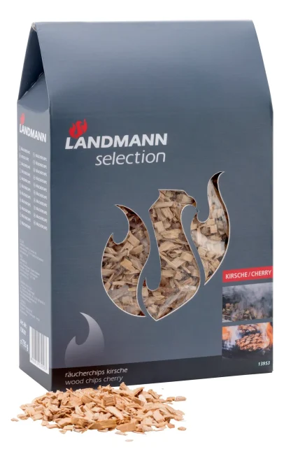 Räucherchips in ausgewählter Ausführung – Landmann Räucherchips Kirsche Selection – Produktansicht