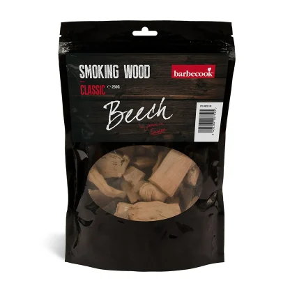 Räucherchips in ausgewählter Ausführung – Räucherholz / Smoking Chips barbecook Buche 350g – Produktansicht