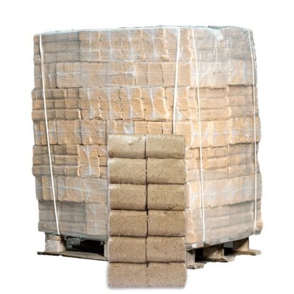 Produktansicht 1 zu RUF Briketts – RUF Briketts Palette 96 Packungen x 10 kg (960 kg)
