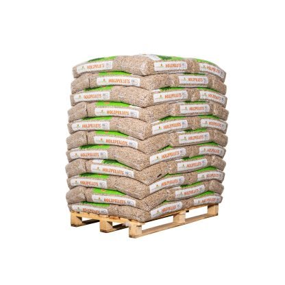 Produktansicht 1 zu Saxonia Holzpellets – 66 Säcke, 15kg je Sack, 6mm