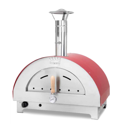 SOMMERPRODUKT in ausgewählter Ausführung – Gas-/Holz-Hybrid-Pizzaofen – CLEMENTI Clementino Ibrido – Produktansicht