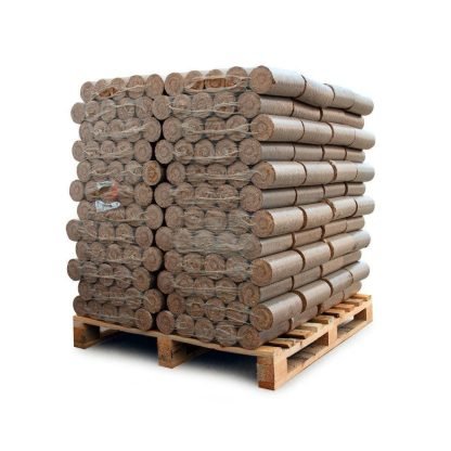 Unsere besten Produkte in ausgewählter Ausführung – Holzbriketts Nielsen Hartholz Kaminbrikett Rund Eiche 10kg x 96 960kg – Produktansicht
